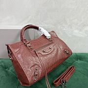 Colestore Balenciaga Classic Large City Burgundy 38x24x16cm - 2