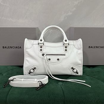 Colestore Balenciaga Classic Medium City White 30x20x10cm