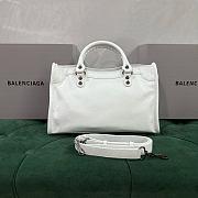 Colestore Balenciaga Classic Medium City White 30x20x10cm - 4