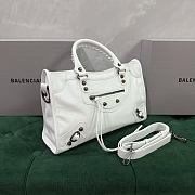 Colestore Balenciaga Classic Medium City White 30x20x10cm - 5