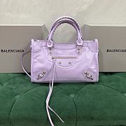 Colestore Balenciaga Classic Medium City Purple 30x20x10cm - 1