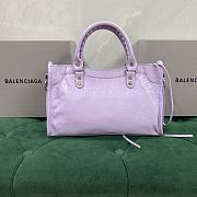 Colestore Balenciaga Classic Medium City Purple 30x20x10cm - 4