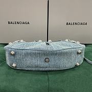 Colestore Balenciaga Le Cagole Xs Shoulder Bag Denim in Blue 33cm - 4