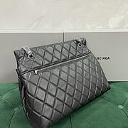 Colestore Balenciaga Nappa Calfskin Quilted Large Touch B Shoulder Bag 36x10x30cm - 6