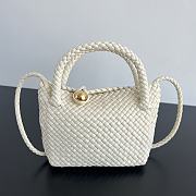 Colestore Bottega Veneta Tosca Bag in White 20x15.5x7cm - 1