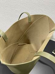 Colestore Loewe Puzzle Fold Medium Tote Bag Eucalyptus Green 25.5x14.5x31.5cm - 5