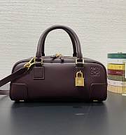 Colestore Loewe Amazona Cropped Bag Burgundy 24x12x9cm - 1