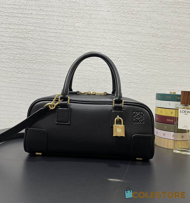 Colestore Loewe Amazona Cropped Bag Black 24x12x9cm - 1