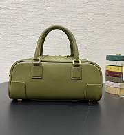 Colestore Loewe Amazona Cropped Bag Green 24x12x9cm - 5