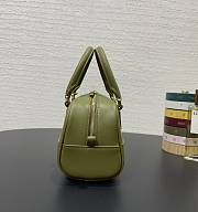 Colestore Loewe Amazona Cropped Bag Green 24x12x9cm - 4