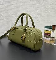 Colestore Loewe Amazona Cropped Bag Green 24x12x9cm - 2