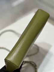 Colestore Chanel 31 Shopping Bag Green 22 x 23 x 5.5cm - 6