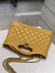 Colestore Chanel 31 Shopping Bag Yellow 22 x 23 x 5.5cm - 5