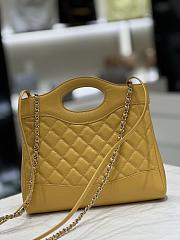 Colestore Chanel 31 Shopping Bag Yellow 22 x 23 x 5.5cm - 3