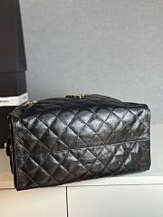 Colestore Chanel 25 Medium Handbag Grained Calfskin & Gold-Tone Metal Black 40x30x15cm - 4