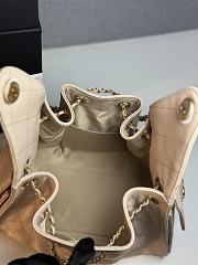 Colestore Chanel 25 Small Handbag Grained Calfskin & Gold-Tone Metal Beige 30x26x14cm - 2