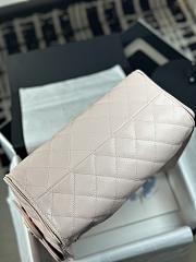Colestore Chanel 25 Small Handbag Grained Calfskin & Gold-Tone Metal Pink 30x26x14cm - 5