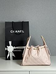 Colestore Chanel 25 Small Handbag Grained Calfskin & Gold-Tone Metal Pink 30x26x14cm - 2