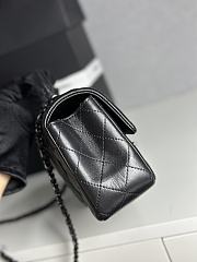 Colestore Chanel 25P Mini CF Handle Full Black 20x6x13cm - 3