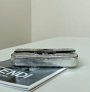 Colestore Fendi Baguette Phone Pouch in Silver 18.5x10x2.5cm - 3