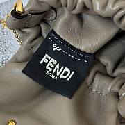 Colestore Fendi Mamma Baguette Mini Bag in Gray 10x3x7cm - 2