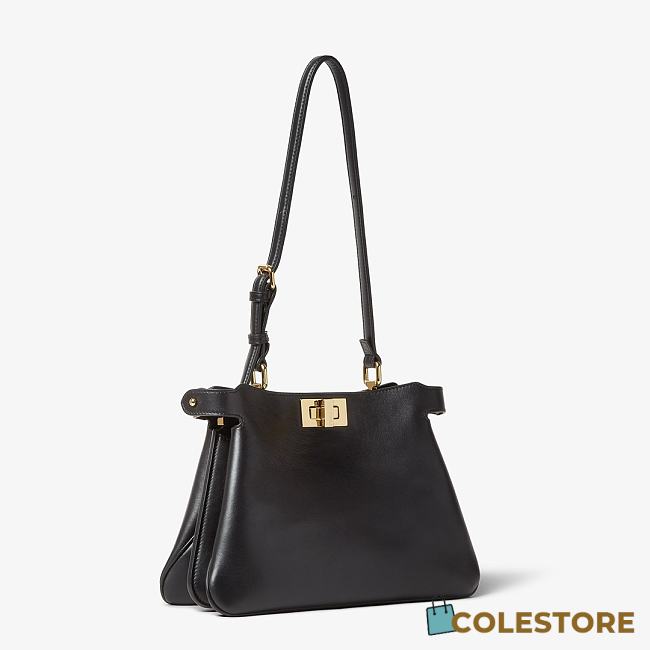 Colestore Fendi Peekaboo Soft Medium Leather Black 29x12x19cm - 1