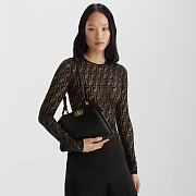 Colestore Fendi Peekaboo Soft Medium Leather Black 29x12x19cm - 4