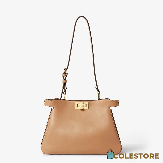 Colestore Fendi Peekaboo Soft Medium Leather Brown 29x12x19cm - 1