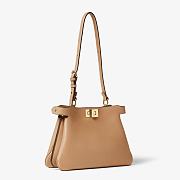 Colestore Fendi Peekaboo Soft Medium Leather Brown 29x12x19cm - 3