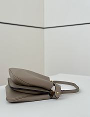 Colestore Fendi Peekaboo Soft Medium Leather Gray 29x12x19cm - 6