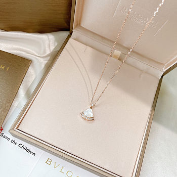 Colestore Bvlgari Divas’ Dream Necklace 18k Rose Gold-plated
