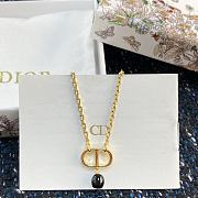 Colestore Dior Petit Cd Necklace Gold-Plated - 5
