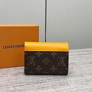Colestore Louis Vuitton Victorine Wallet Monogram Canvas in Yellow 12 x 9.5 x 5 cm - 3