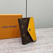 Colestore Louis Vuitton Victorine Wallet Monogram Canvas in Yellow 12 x 9.5 x 5 cm - 4