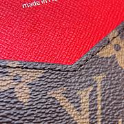 Colestore Louis Vuitton Passport Cover Monogram Macassar in Red 10x2.5x14cm - 2