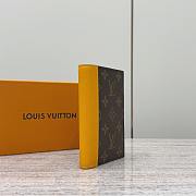 Colestore Louis Vuitton Passport Cover Monogram Macassar in Yellow 10x2.5x14cm - 5