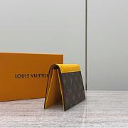 Colestore Louis Vuitton Passport Cover Monogram Macassar in Yellow 10x2.5x14cm - 4