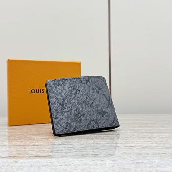 Colestore Louis Vuitton Slender Wallet Monogram Eclipse Reverse 11.5x9x1.5cm