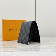 Colestore Louis Vuitton Slender Wallet Damier Graphite Canvas 11.5x9x1.5cm - 4
