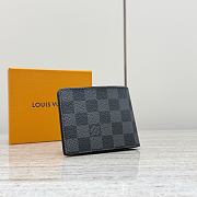 Colestore Louis Vuitton Slender Wallet Damier Graphite Canvas 11.5x9x1.5cm - 5