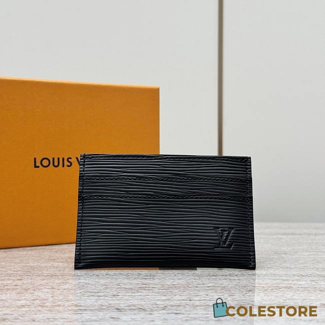 Colestore Louis Vuitton Double Card Holder Epi 7x1.5x11cm - 1