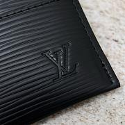 Colestore Louis Vuitton Double Card Holder Epi 7x1.5x11cm - 5