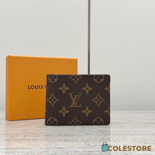 Colestore Louis Vuitton Multiple Wallet Monogram in Brown 11.5x9x1.5cm - 1