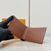 Colestore Louis Vuitton Multiple Wallet Monogram in Brown 11.5x9x1.5cm - 3