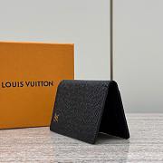 Colestore Louis Vuitton Pocket Organizer Taiga Leather 11.1x1x7.5cm - 6