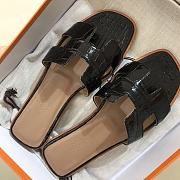 Colestore Hermes Oran sandal Black  - 4