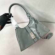 Colestore Prada Medium Leather Tote Bag in Mint 30.5x17.5x9cm - 4