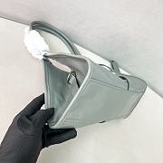 Colestore Prada Medium Leather Tote Bag in Mint 30.5x17.5x9cm - 3