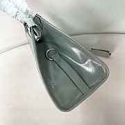 Colestore Prada Medium Leather Tote Bag in Mint 30.5x17.5x9cm - 5
