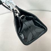 Colestore Prada Medium Leather Tote Bag in Black 30.5x17.5x9cm - 6